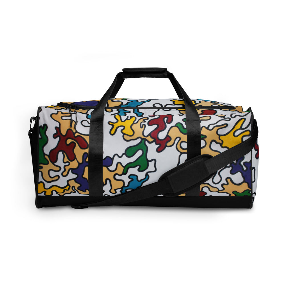 Abstract Duffle Bag