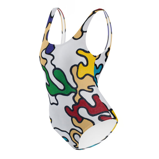 Abstract Swimsuit